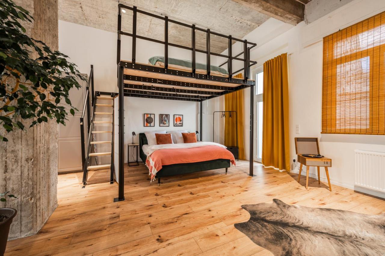Klassen Stay - Exklusives Loft - Xxl Leinwand - 4 Km Messe, 1,5 Km Hbf 에센 외부 사진